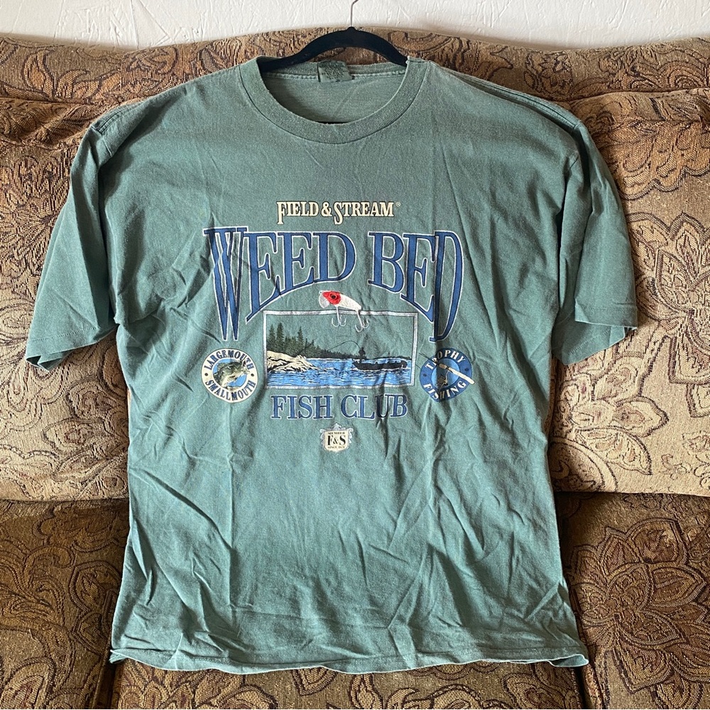 Vintage Weed Bed Fish Club T-Shirt